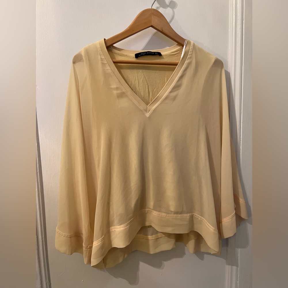 Zara Yellow Blouse